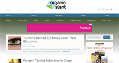 Desktop Screenshot of organicslant.com